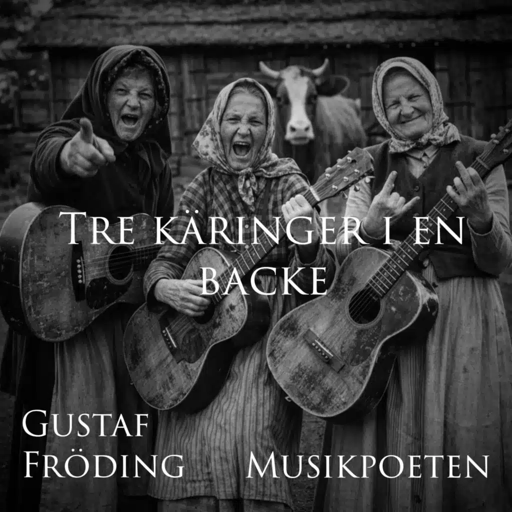Tre käringer i en backe (Text: Gustaf Fröding)