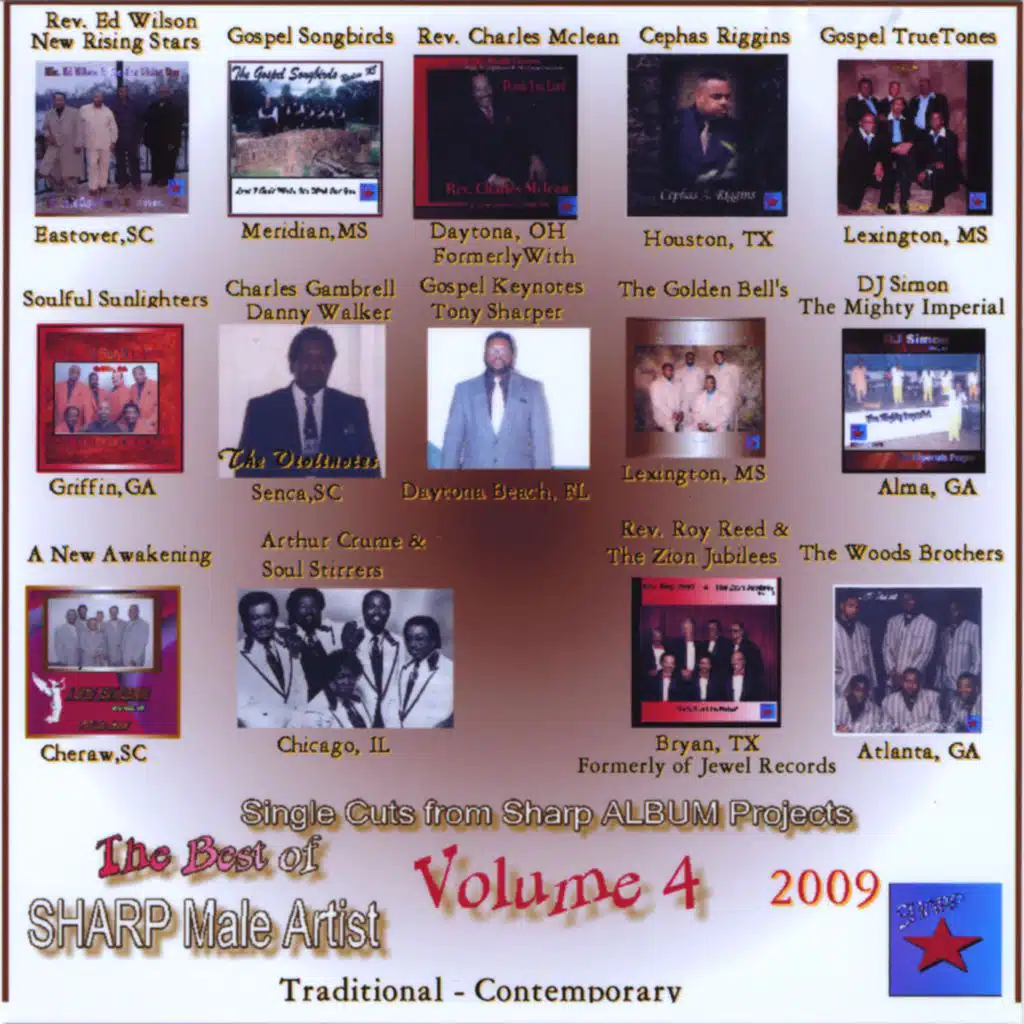 The Best of Sharp Male Gospel Artists, Vol. 4
