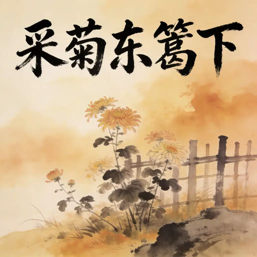 采菊东篱下