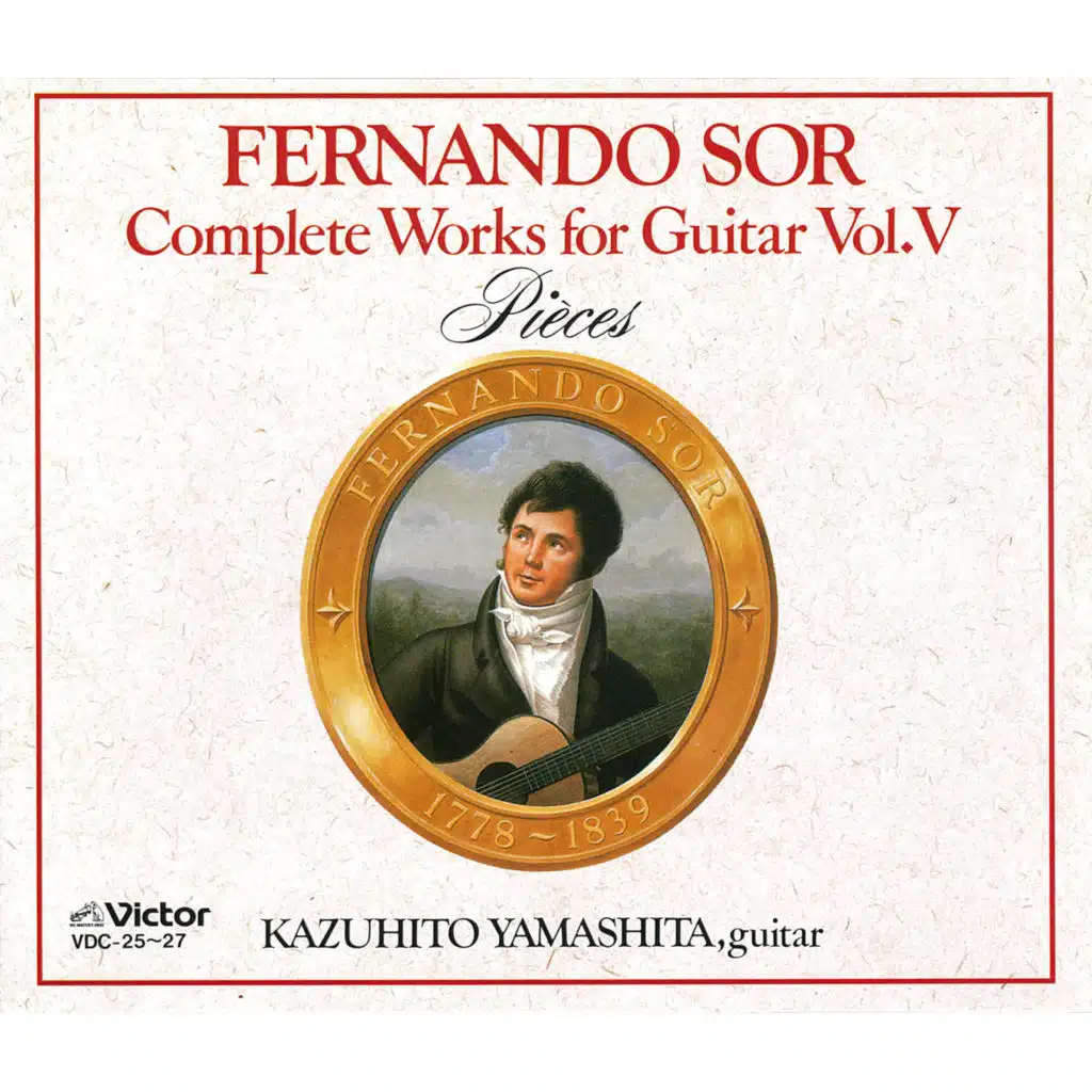 FERNANDO SOR Complete Works for Guitar Vol.V [Pieces]