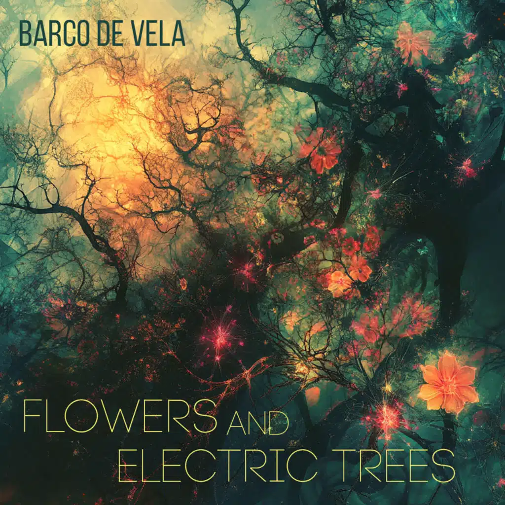 Flowers and electric trees