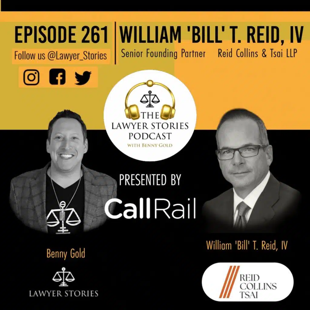 Ep 261 | Bill Reid | Fighting Bullies: The Case for Plaintiffs' Law & Rethinking Legal Careers