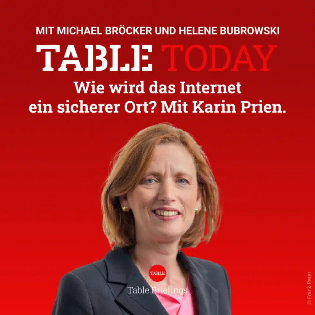 Wie wird das Internet ein sicherer Ort? Mit Karin Prien.