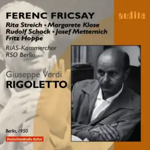 Rigoletto - Erster Akt: Introduktion: Endlich zum Schlusse bring ich das Abenteuer