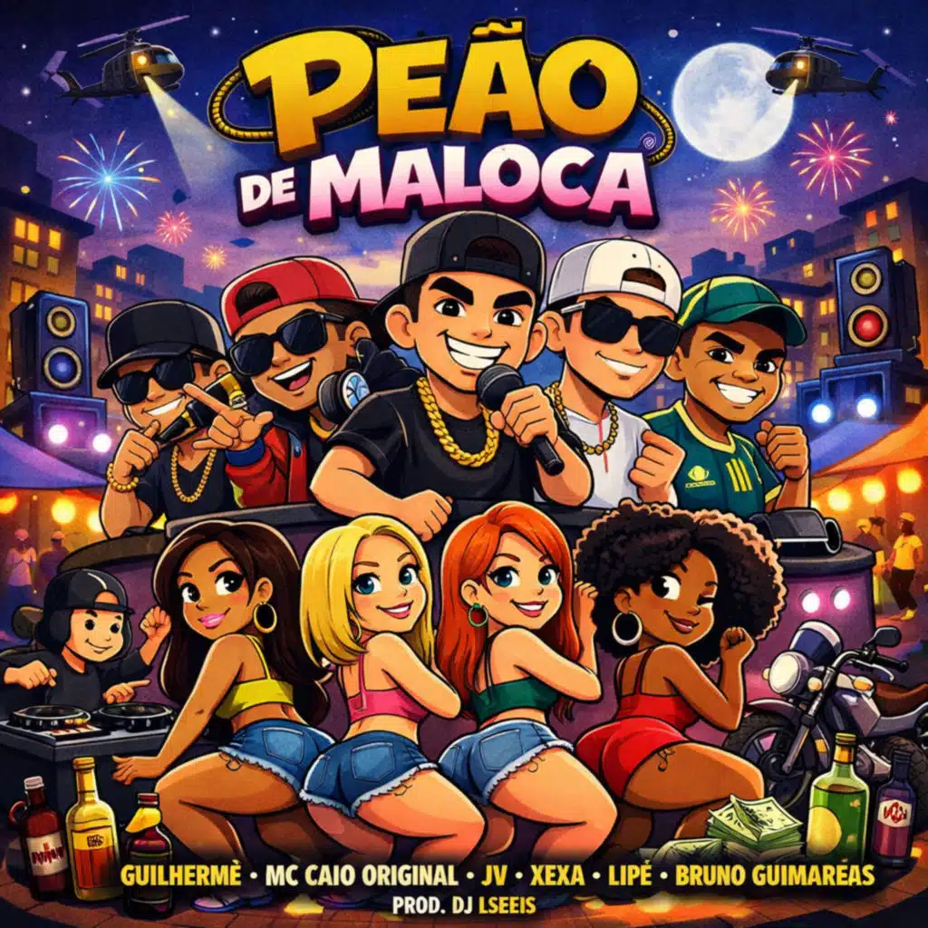 Peão de Maloca (feat. Lipê, Mc Xexa, JV, Bruno Guimarães & Dj Lseeis)