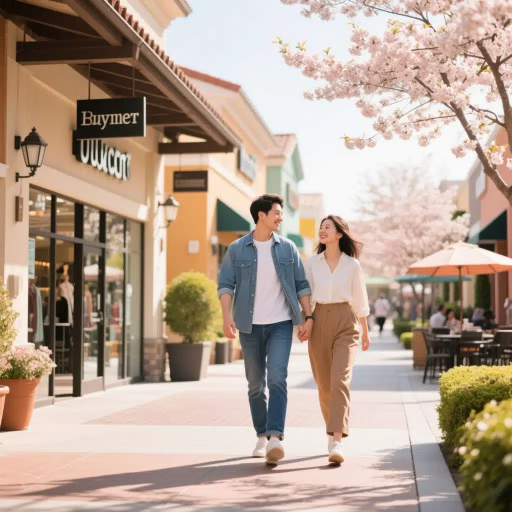 Shopping with the Spring Wind