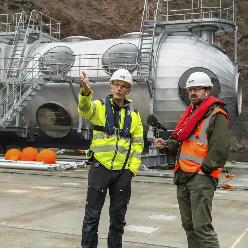 345. Discover an extraordinary mission to make humans more aquatic. The Plodcast visits DEEP project