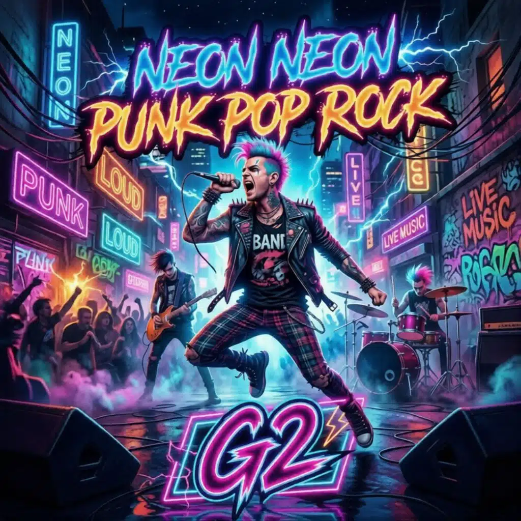 NEON PUNK POP ROCK