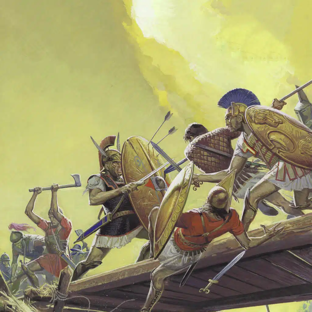 HORATIUS AT THE BRIDGE, THE BRAVE THREE HUNDRED and CROSSING THE RUBICON