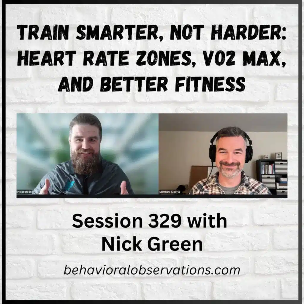 Train Smarter, Not Harder: Heart Rate Zones, VO2 Max, and Better Fitness: Session 329 with Nick Green