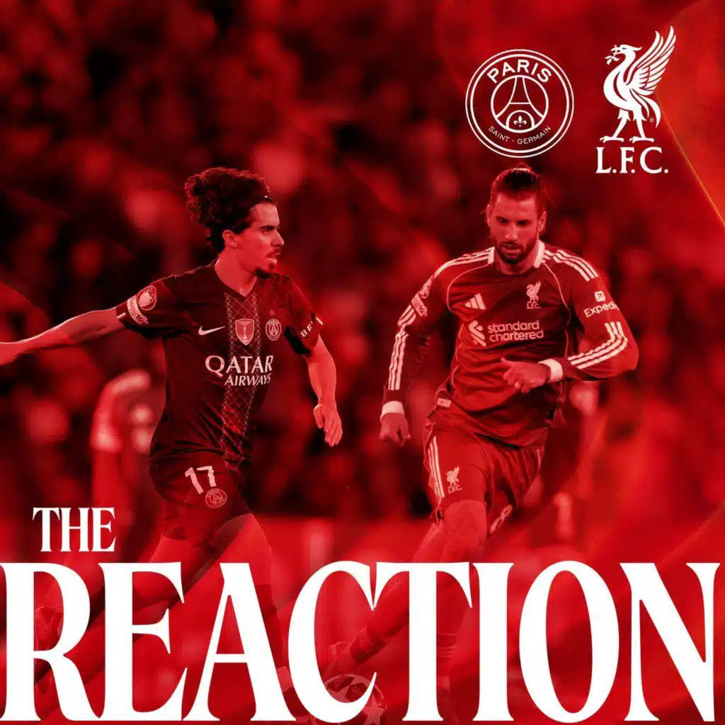 The Reaction: First leg defeat in Paris