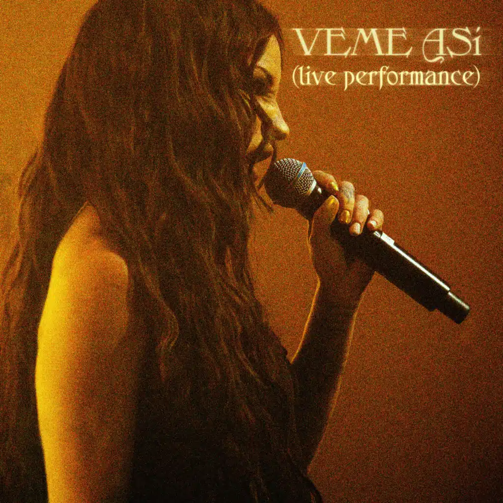 veme así (Live performance)