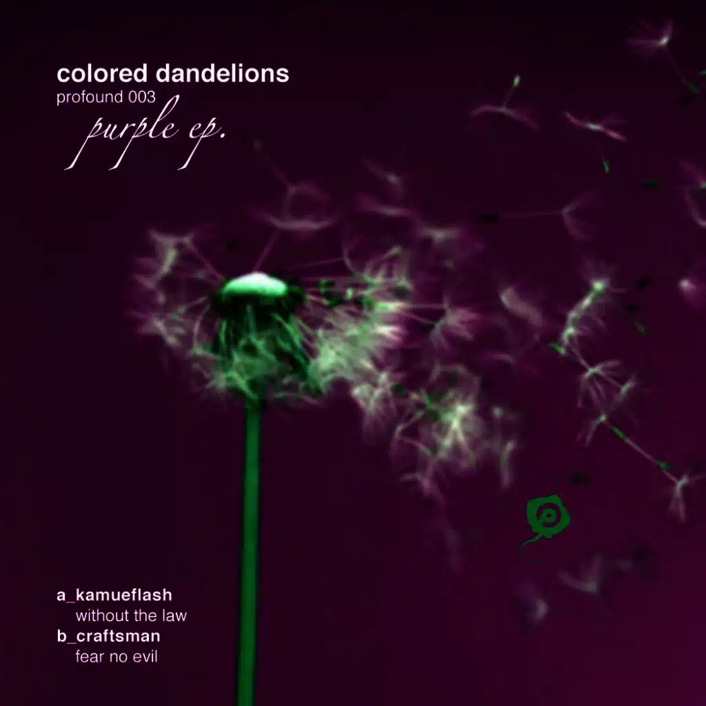 Colored Dandelions_Purple