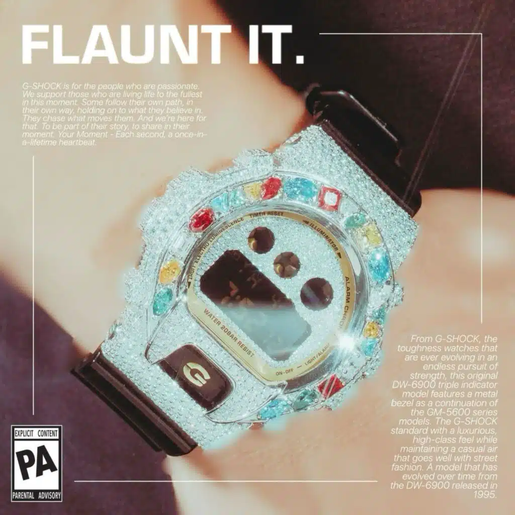 FLAUNT IT.