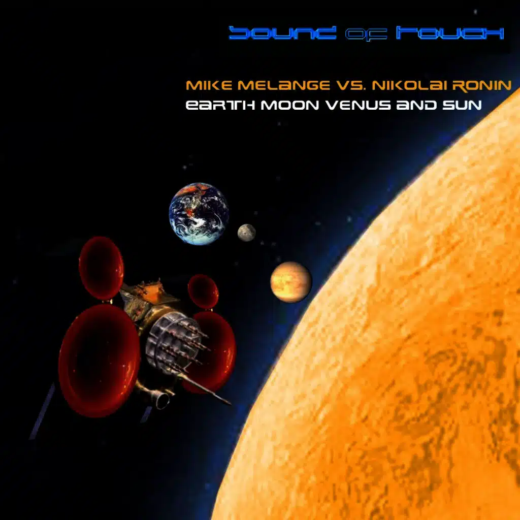 Earth, Moon, Venus and Sun