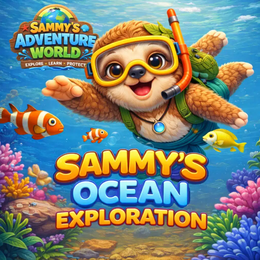 🦥✨ Sammy's Ocean Exploration 🌊 🐠