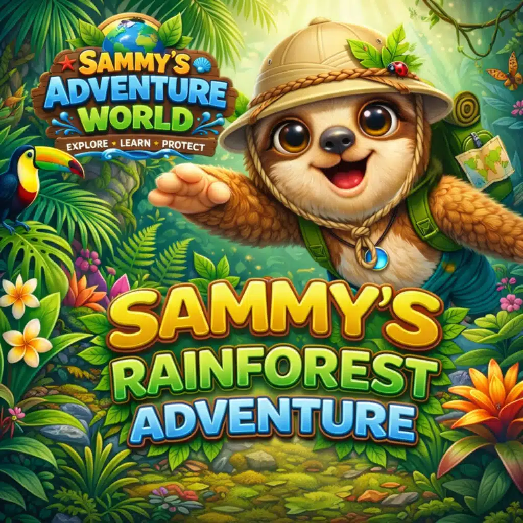 🦥 ✨ Sammy's Rainforest Adventure 🐸🐬