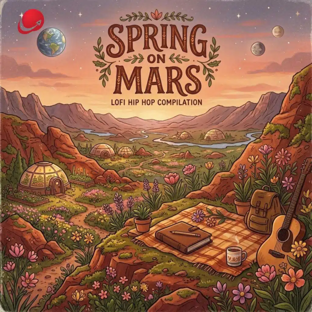 Spring on Mars