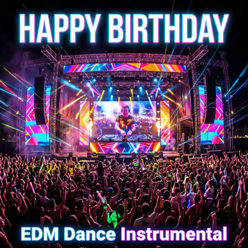 Happy Birthday Edm Dance Instrumental