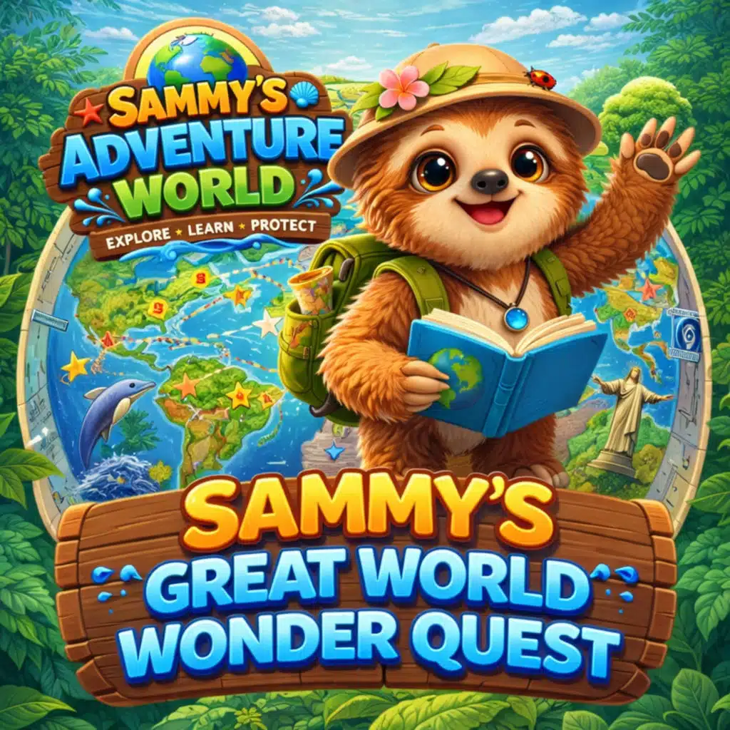 🦥 Sammy's Great World Quest