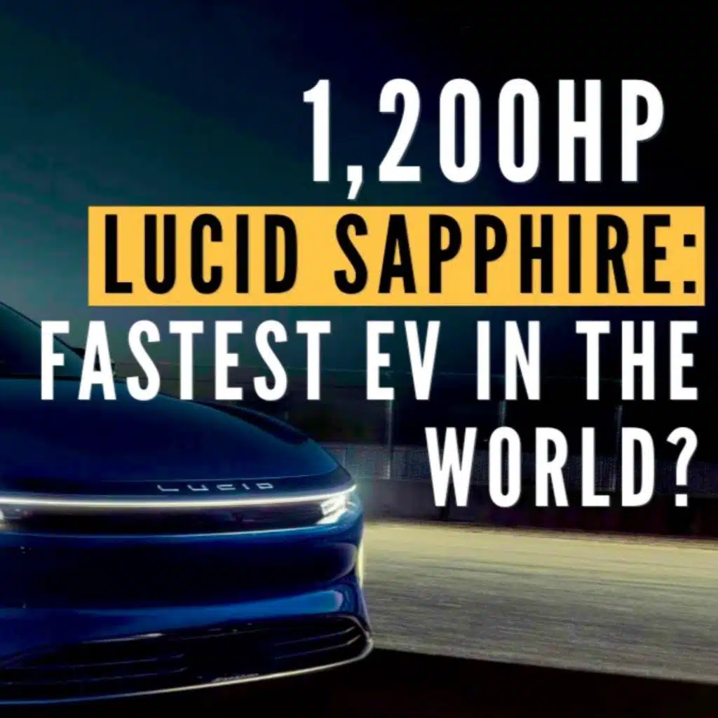 EV Adoption in Saudi Arabia, PIF's Investment & The 1200+ HP Lucid Sapphire | Faisal Sultan 94