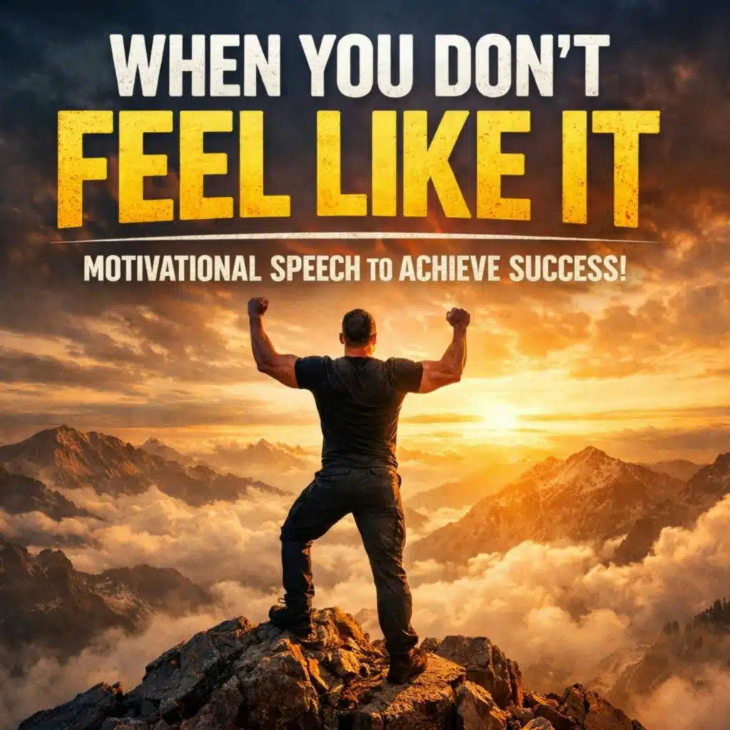 WHEN YOU DON'T FEEL LIKE IT - Motivational Speech To Achieve Success!