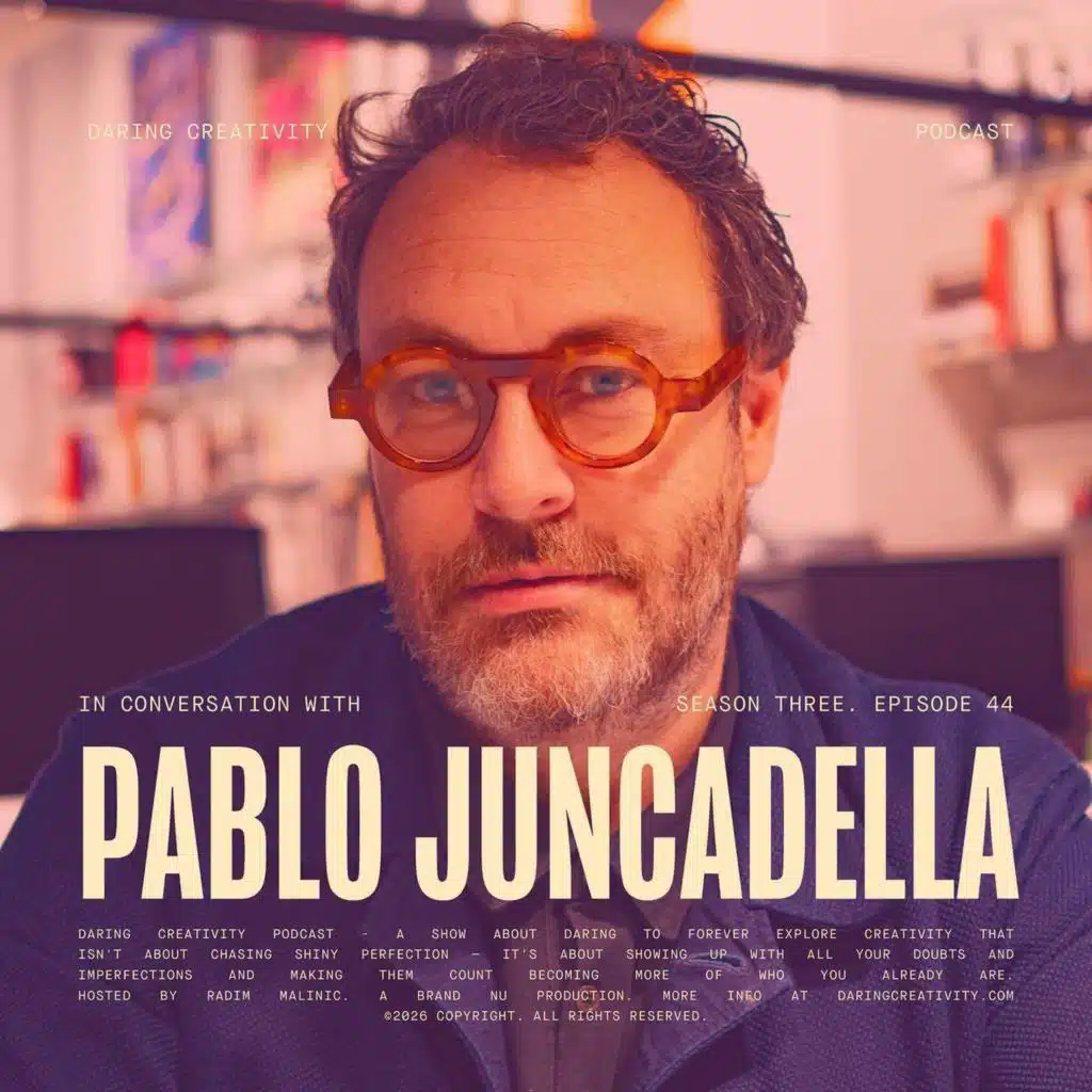 Dare to bring creative poetry to every problem - Pablo Juncadella