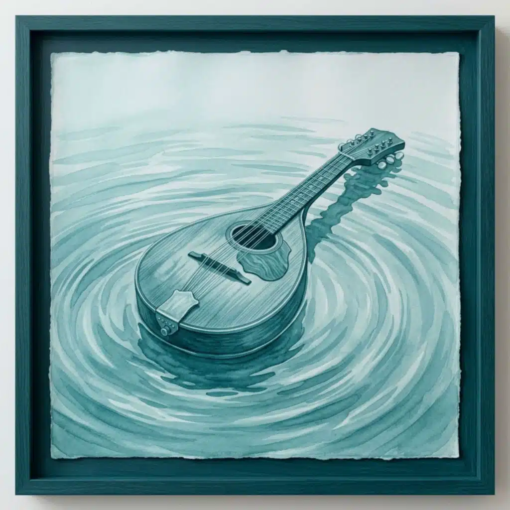 Sunset Mandolin Love