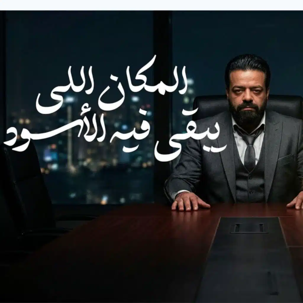 المكان اللي يبقي فيه الاسود