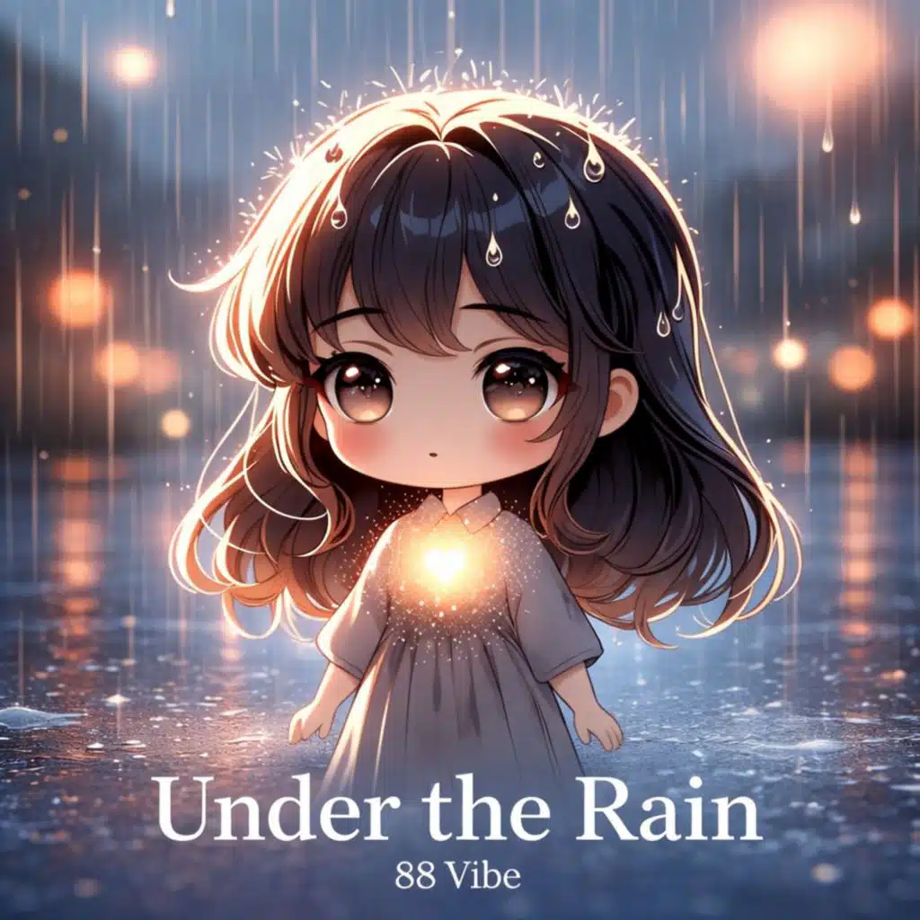 under the rain