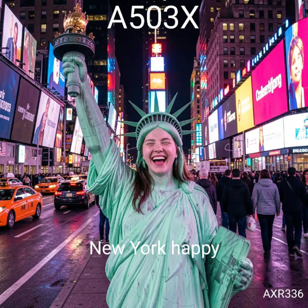 New York happy