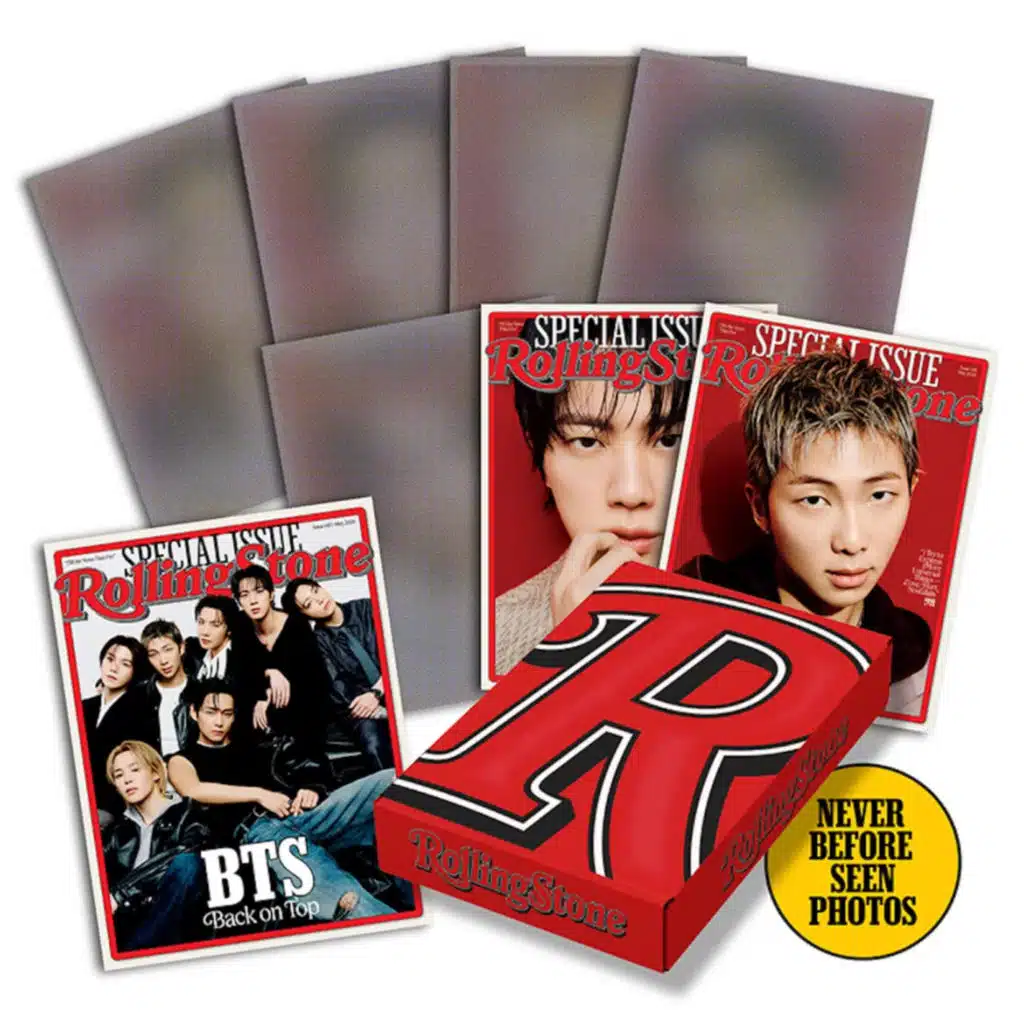 ROLLING STONE RELEASES LIMITED-EDITION BTS COVER-COLLECTION BOX SET. BUY IT HERE!