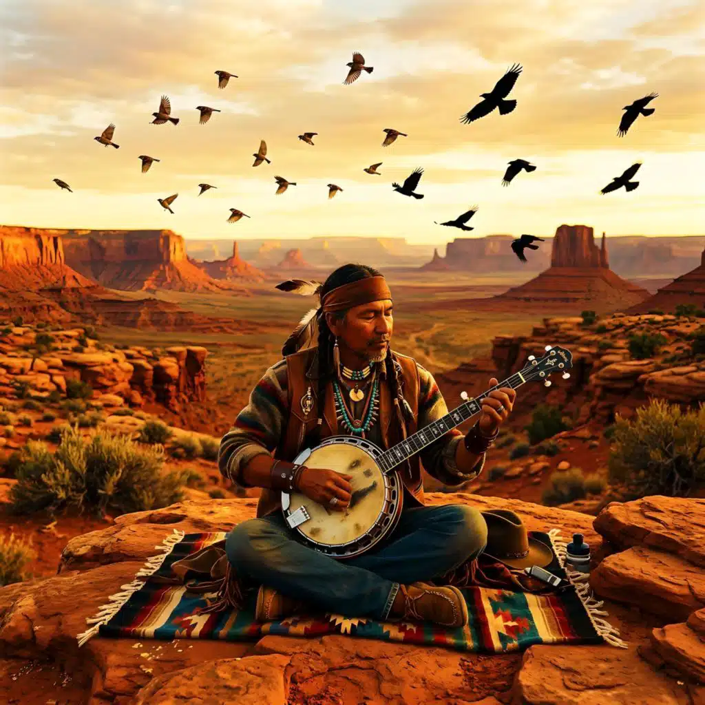 Tambourine Tears of the Banjo Man (feat. Mia)