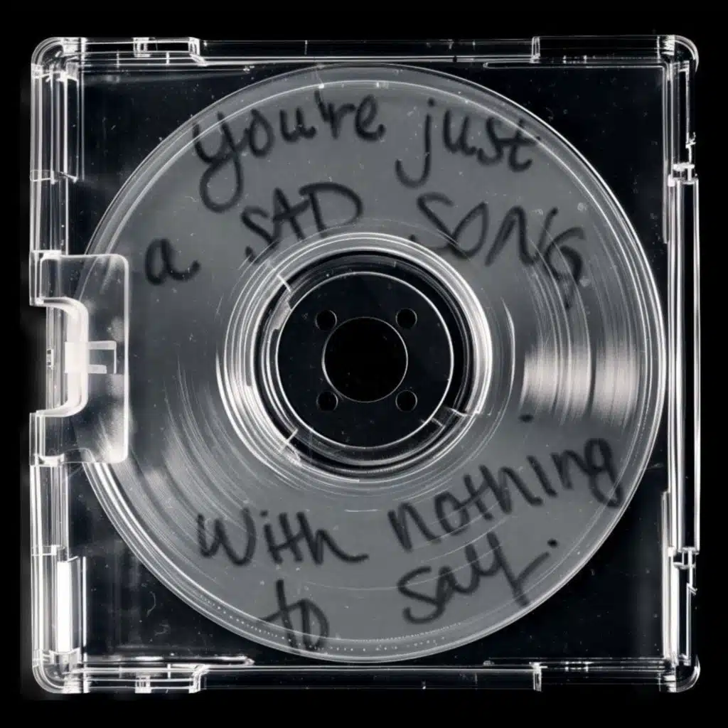 You're just a sad song with nothing to say.