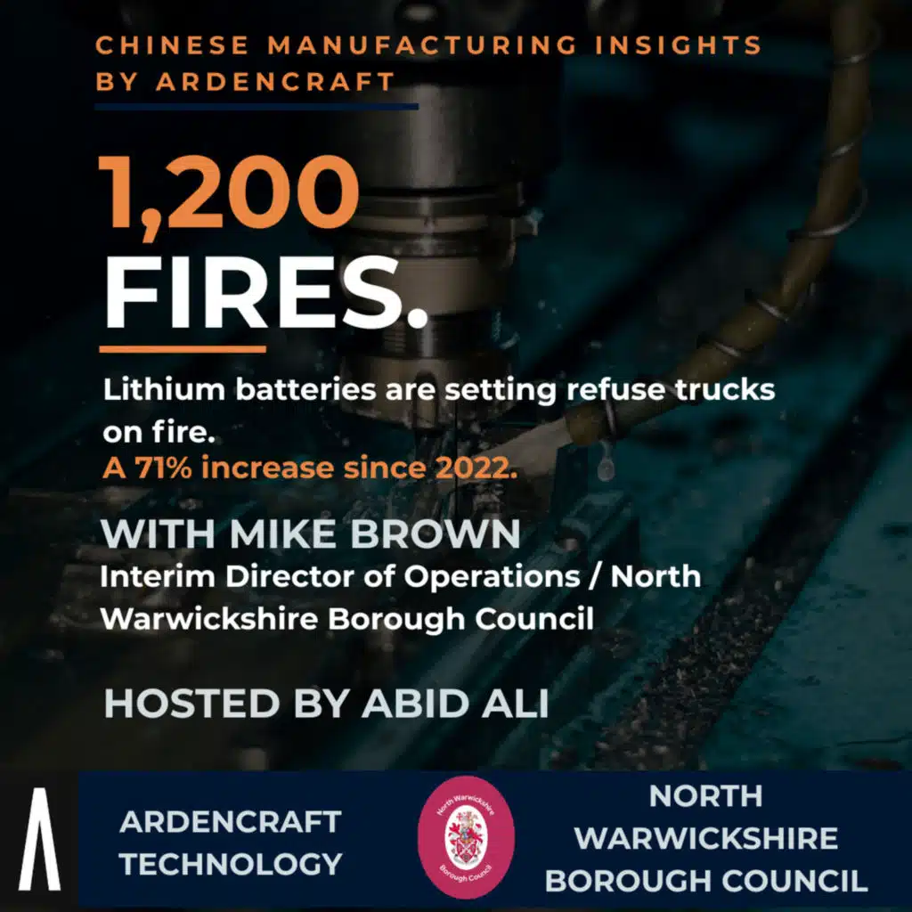 Lithium Battery Fires: Why Recycling Trucks Are Burning and What Manufacturers Can Do About It.