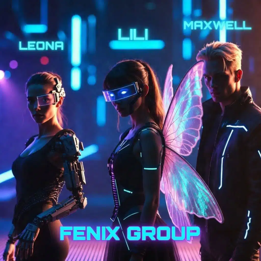Leona is FAB Lili is GRYMES Maxwell is FYNNEAS