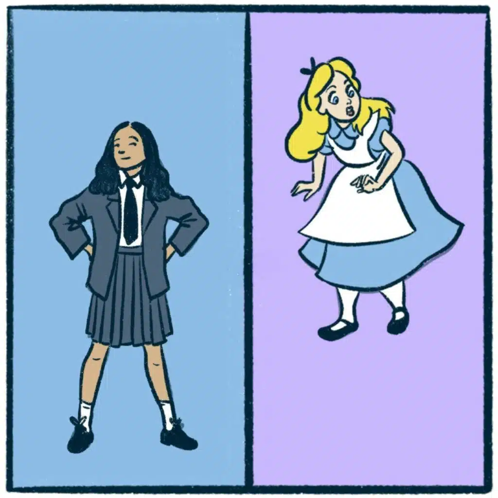 Matilda vs. Alice in Wonderland: a whimsical debate