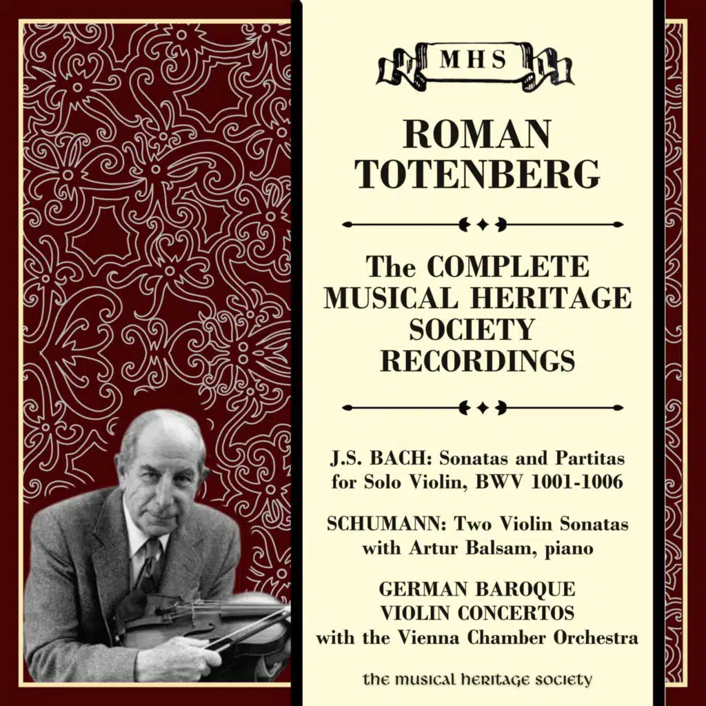 Roman Totenberg: The Complete Musical Heritage Society Recordings