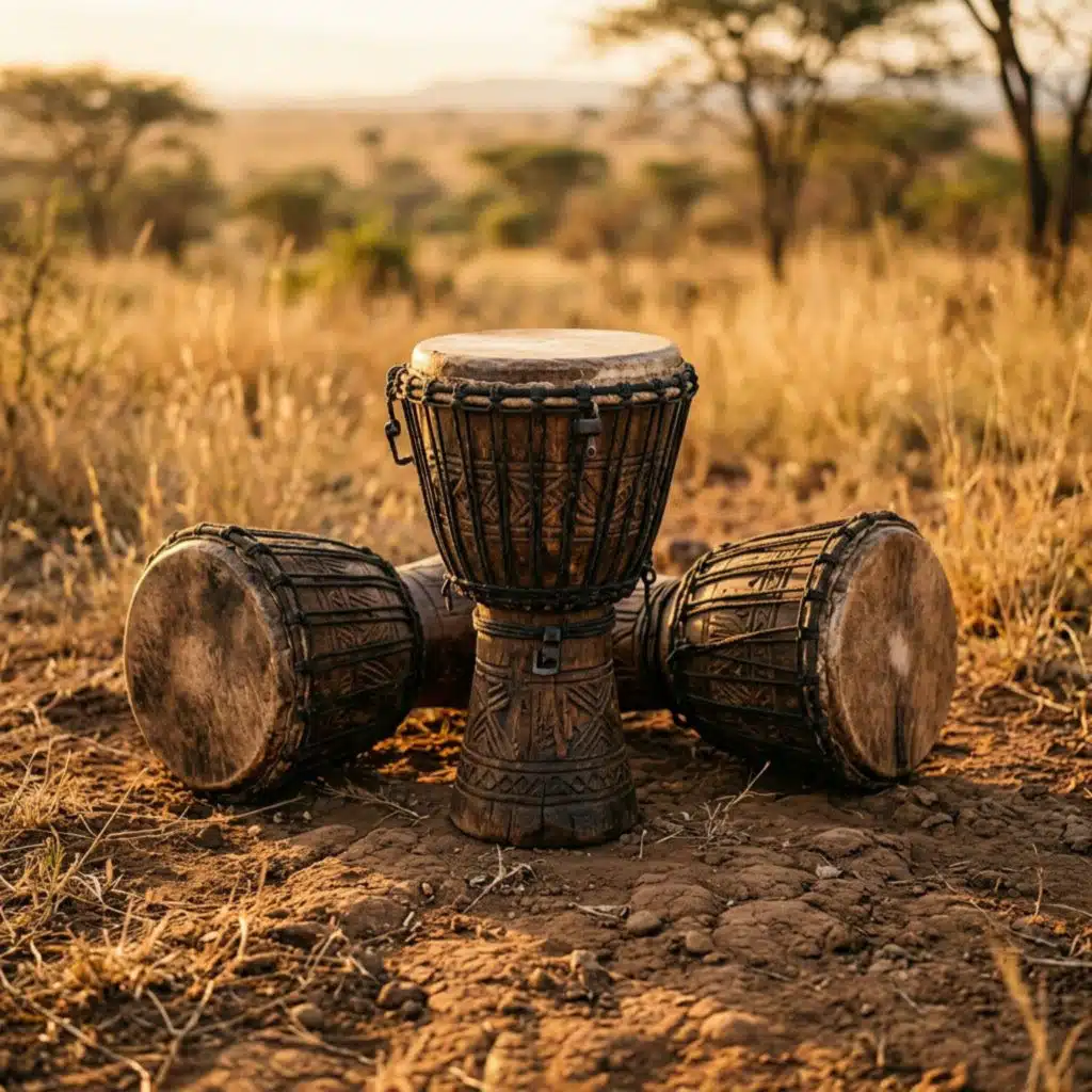 Tribal Djembe Percussion and Shamanic Rhythms from Africa