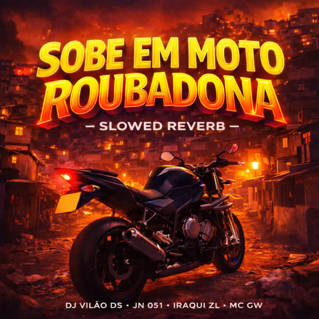 Sobe Em Moto Roubadona (Slowed + Reverb)