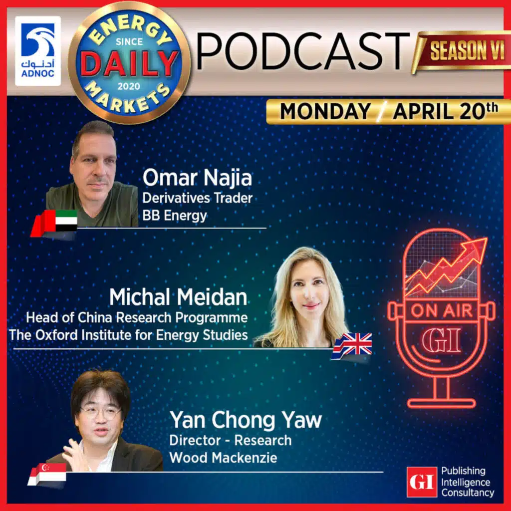 PODCAST: Daily Energy Markets - April 20th