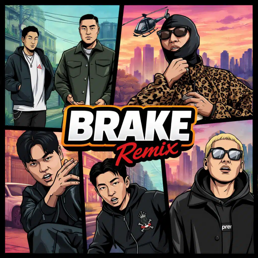 BRAKE Remix (feat. Minbroskii, kitsyojii, Chaboom & NOIDEACHILD)
