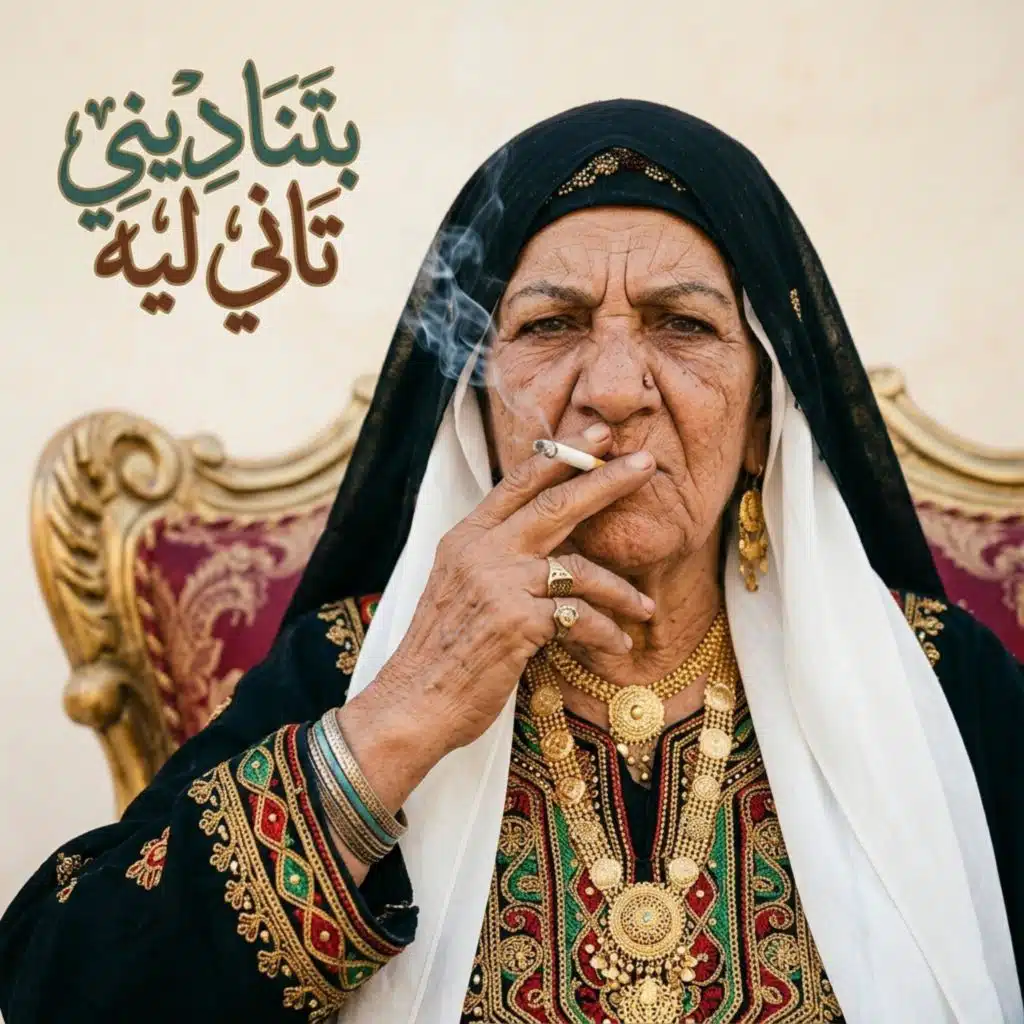 بتناديني تاني ليه