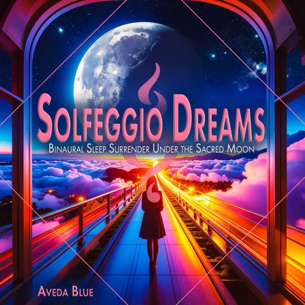 Solfeggio Dreams: Binaural Sleep Surrender Under the Sacred Moon