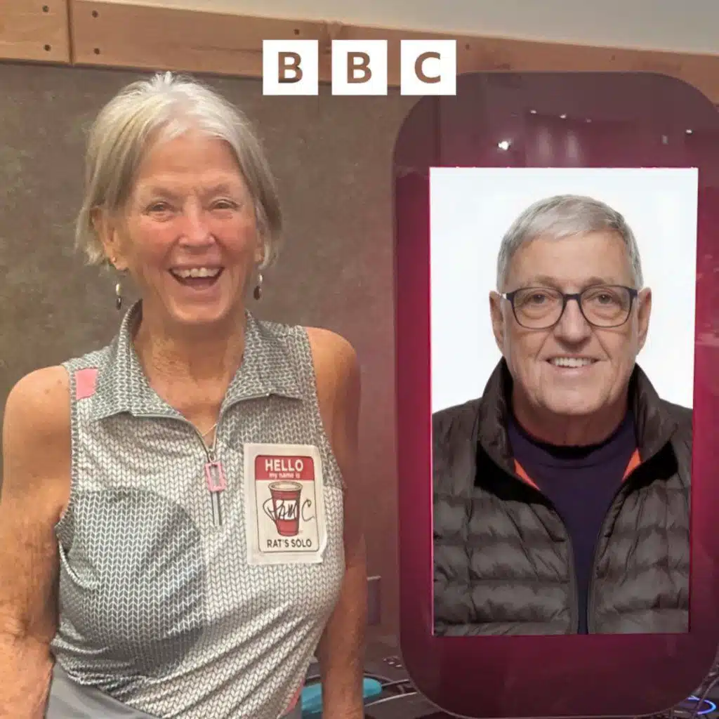 A hologram to remember: Pam and Bill’s love story