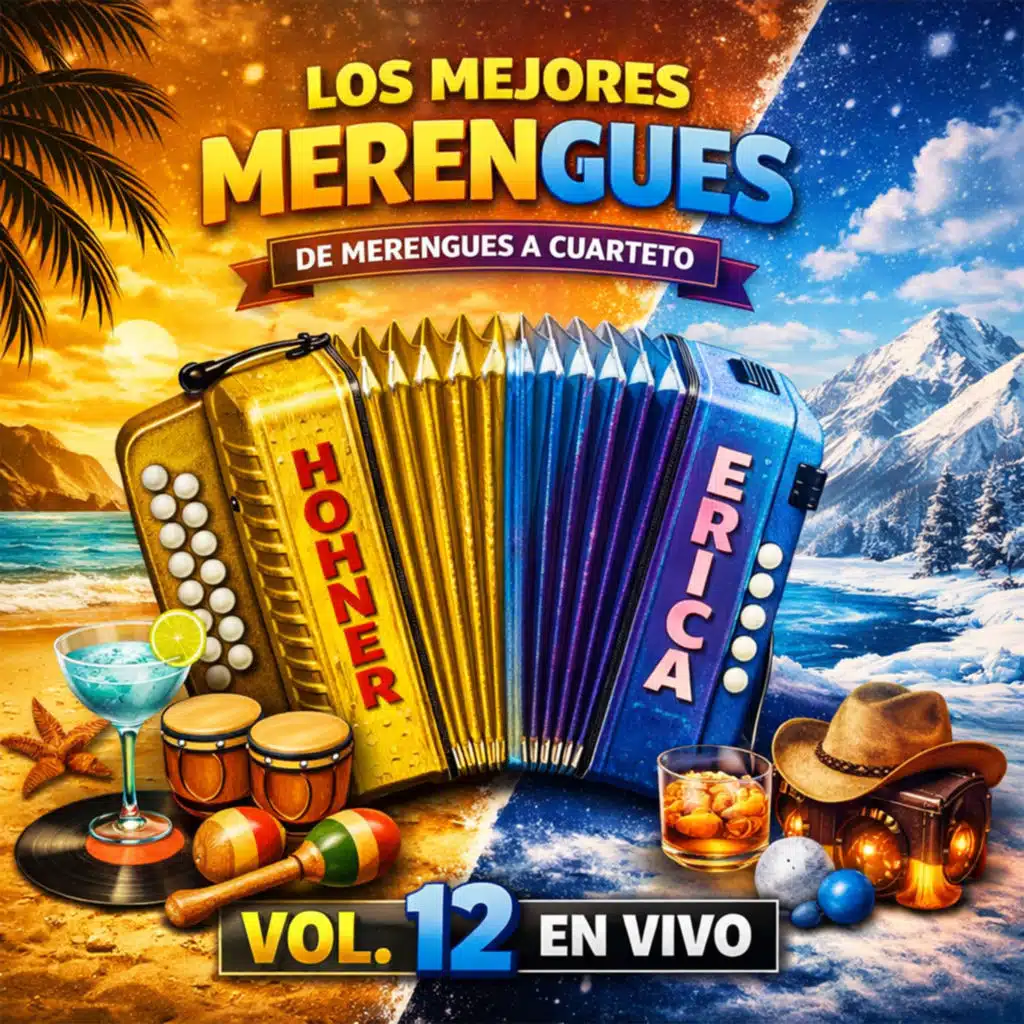 Los Mejores Merengues A Cuarteto, Vol.12 (Live)