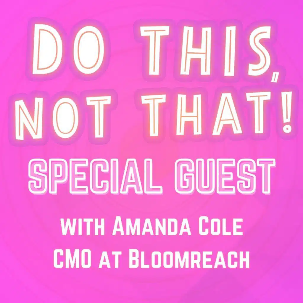 A DIS-LOYALTY Program?? 🟡GUEST: Amanda Cole, CMO at BLOOMREACH!🟡 | Ep. 496