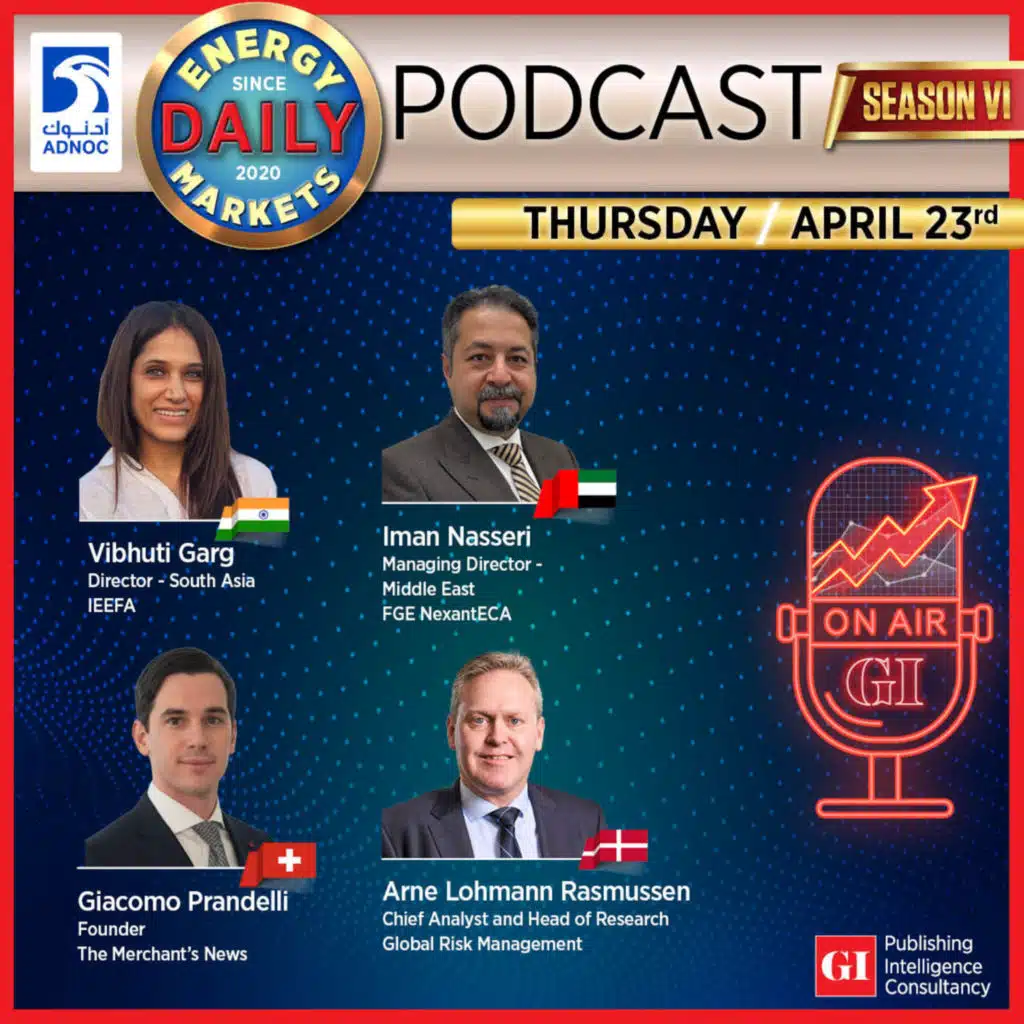 PODCAST: Daily Energy Markets - April 23rd