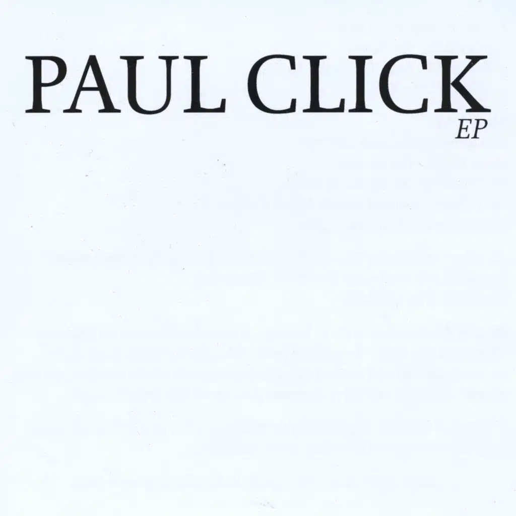 Paul Click - EP