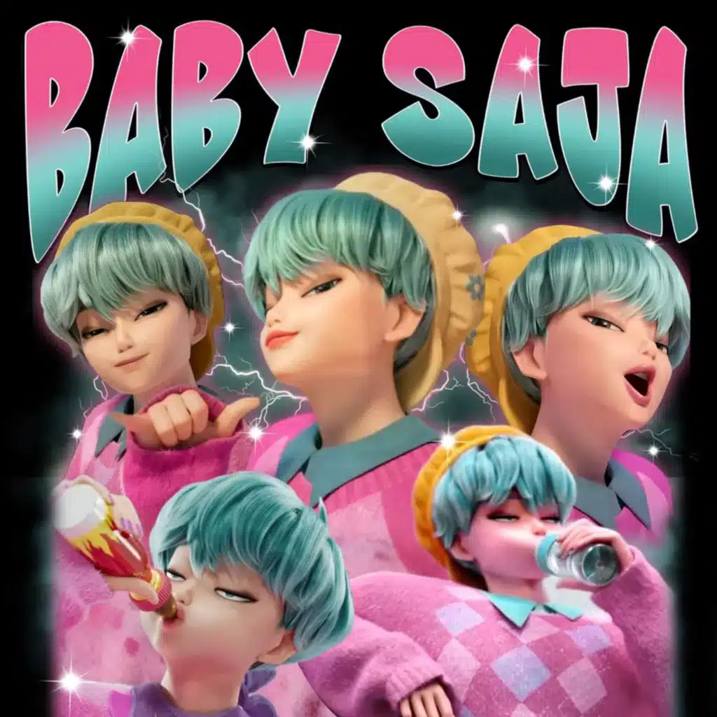 Yes the Saja Boys new villain character Baby Saja Boy for Kpop Demon Hunters 2 movie 2029